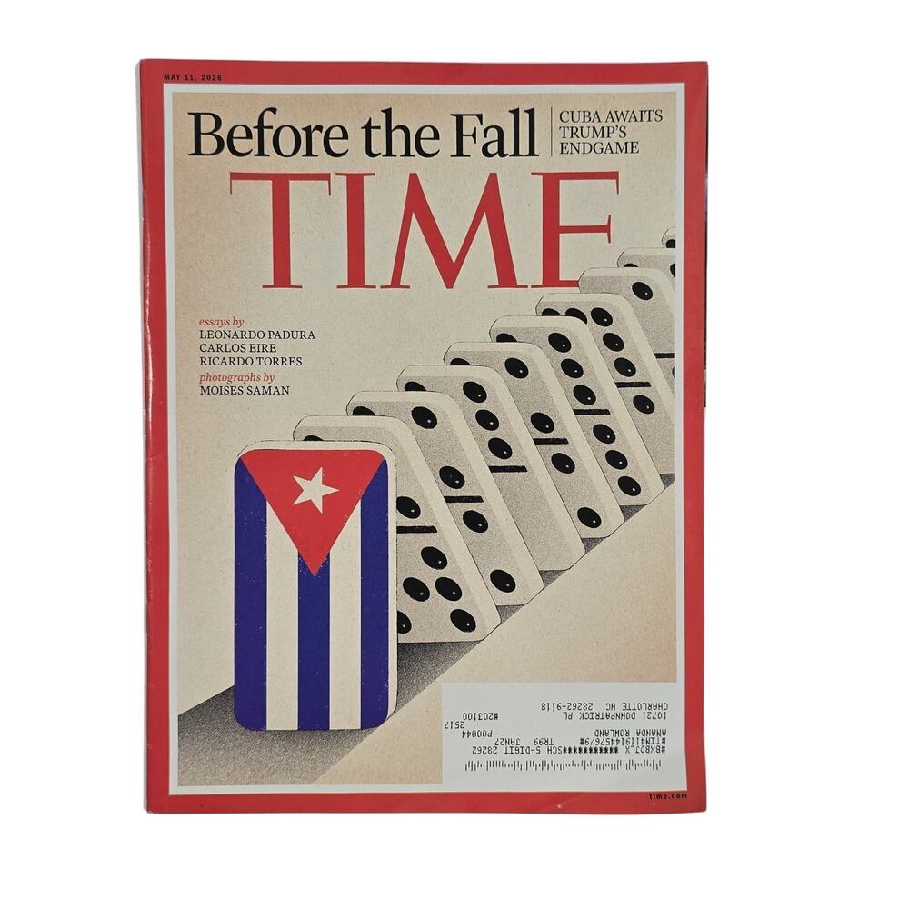 Time Magazine May 11 2026 • Before the Fall Cuba Awaits Trump's Endgame